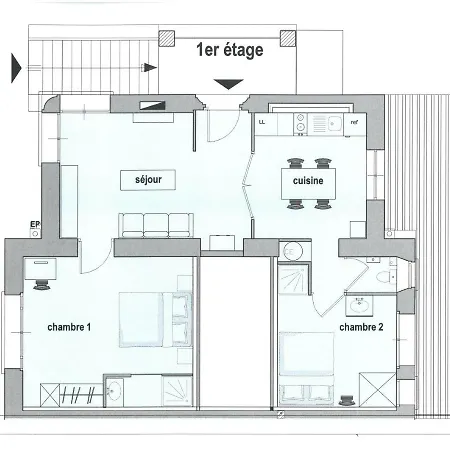 Les Acanthes 2ch Centre *